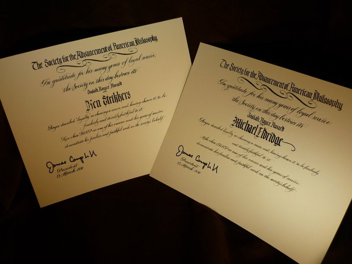 Certificate Design